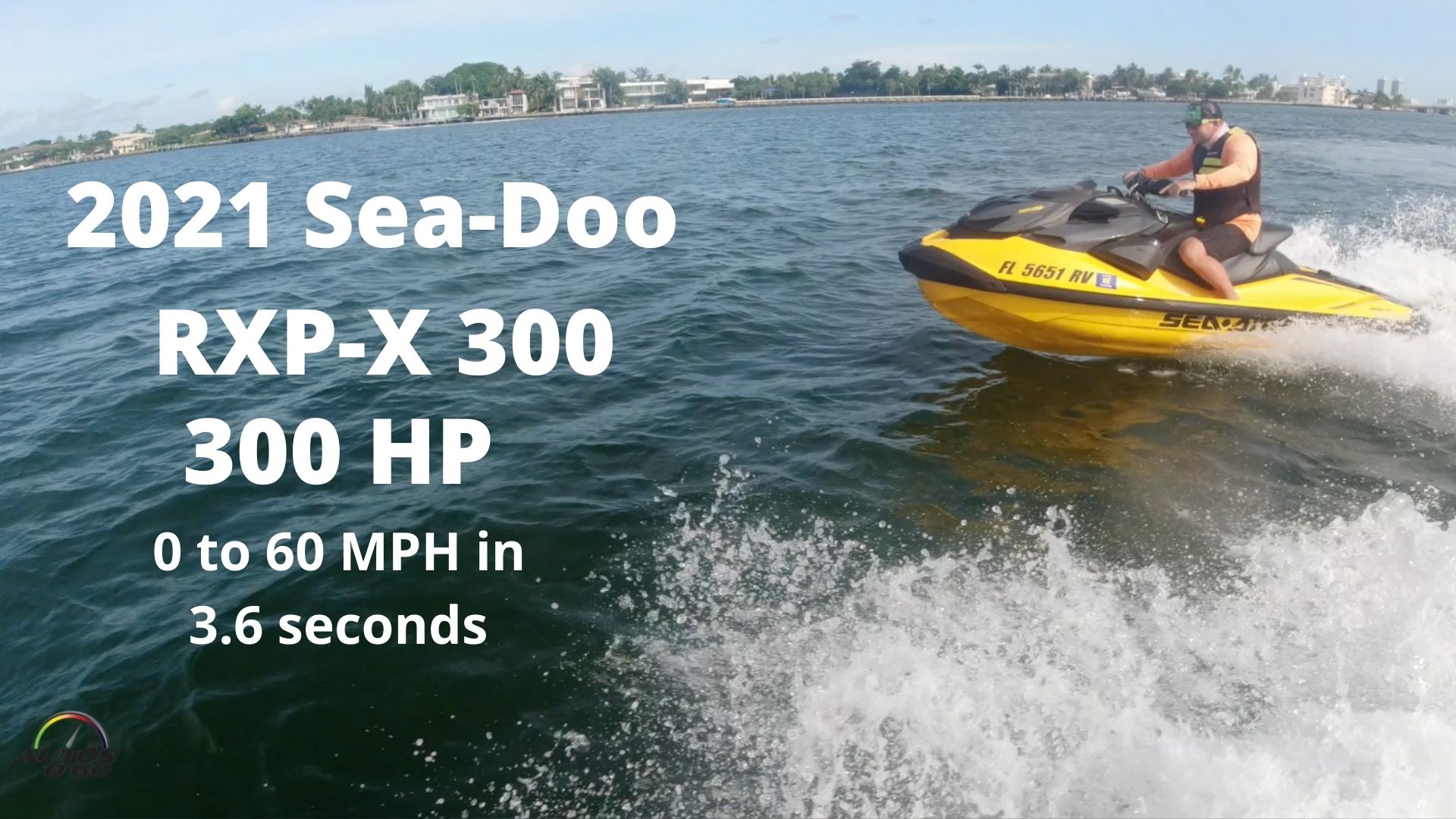 2021 Sea-Doo RXP-X 300, 1st. ride in Miami