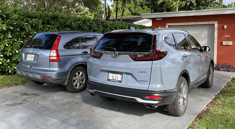 Real life Test Drive: 2007 Honda CR-V vs 2020 Honda CR-V ... no contest!