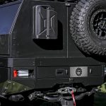 At the rear of the Jeep Gladiator Top Dog Concept is a second JP