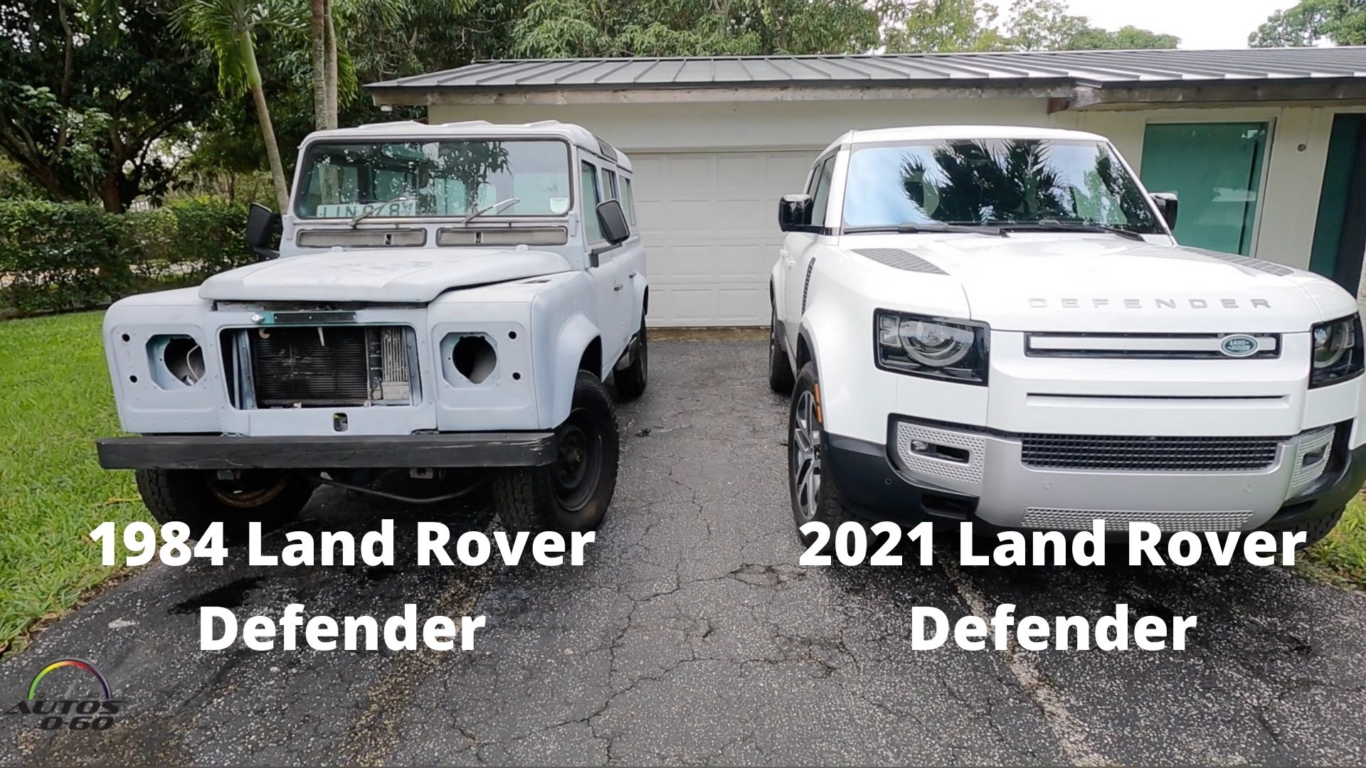1984 Land Rover Defender vs 2021 Land Rover Defender