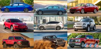 Finalistas a los Premios NACTOY 2021 al Auto, Camioneta y Vehículo Utilitario