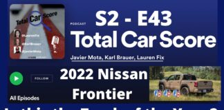 Total Car Score S2-E43 Nissan Frontier