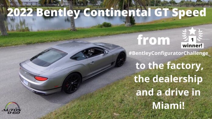 My 2022 Bentley Continenal GT Speed is here!