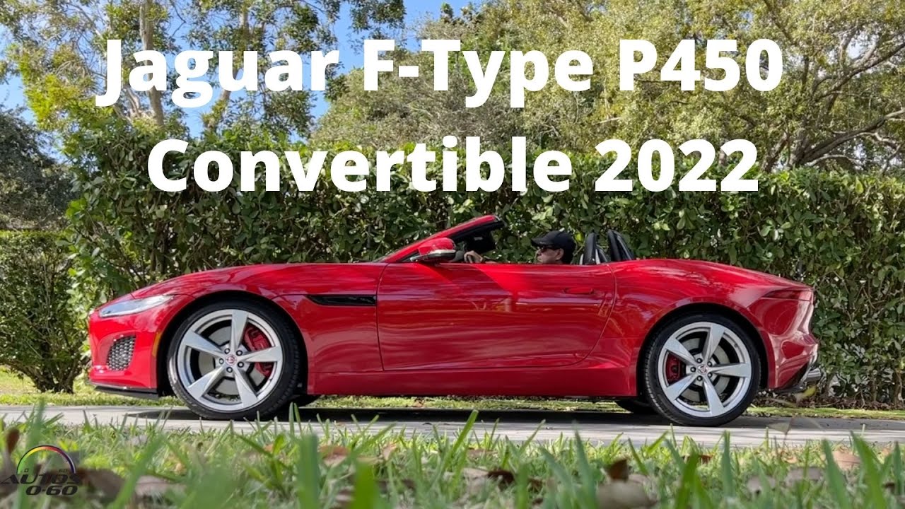 Jaguar F-Type P450 Convertible 2022, motor V8 con 444 caballos de ...