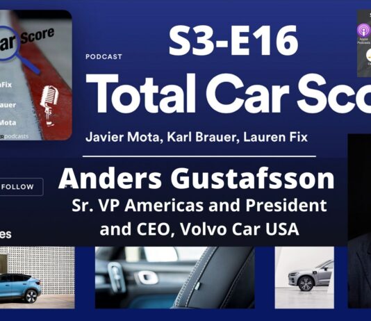 TCS S3-16 - Anders Gustafsson, President and CEO, Volvo Car USA