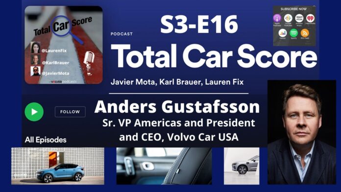 TCS S3-16 - Anders Gustafsson, President and CEO, Volvo Car USA