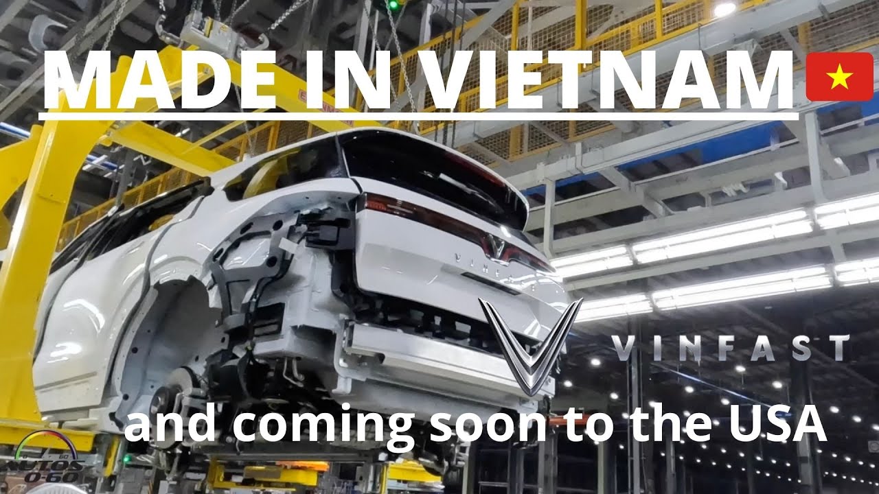 VinFast manufacturing complex, the home of the new electric car company ...