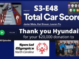 TCS S3-E48 - Hyundai and Hyundai of Asheville donate $20,000 to Special Olympics North Carolina