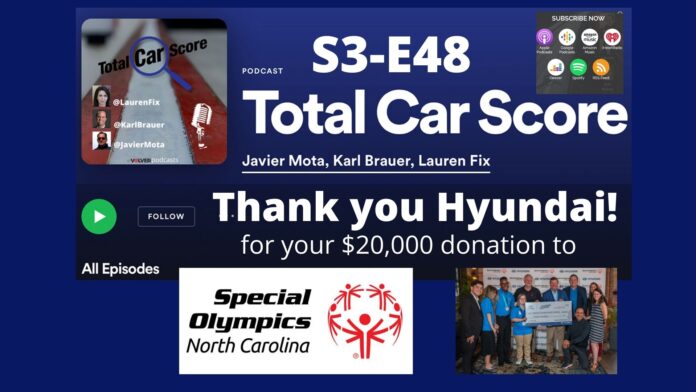 TCS S3-E48 - Hyundai and Hyundai of Asheville donate $20,000 to Special Olympics North Carolina