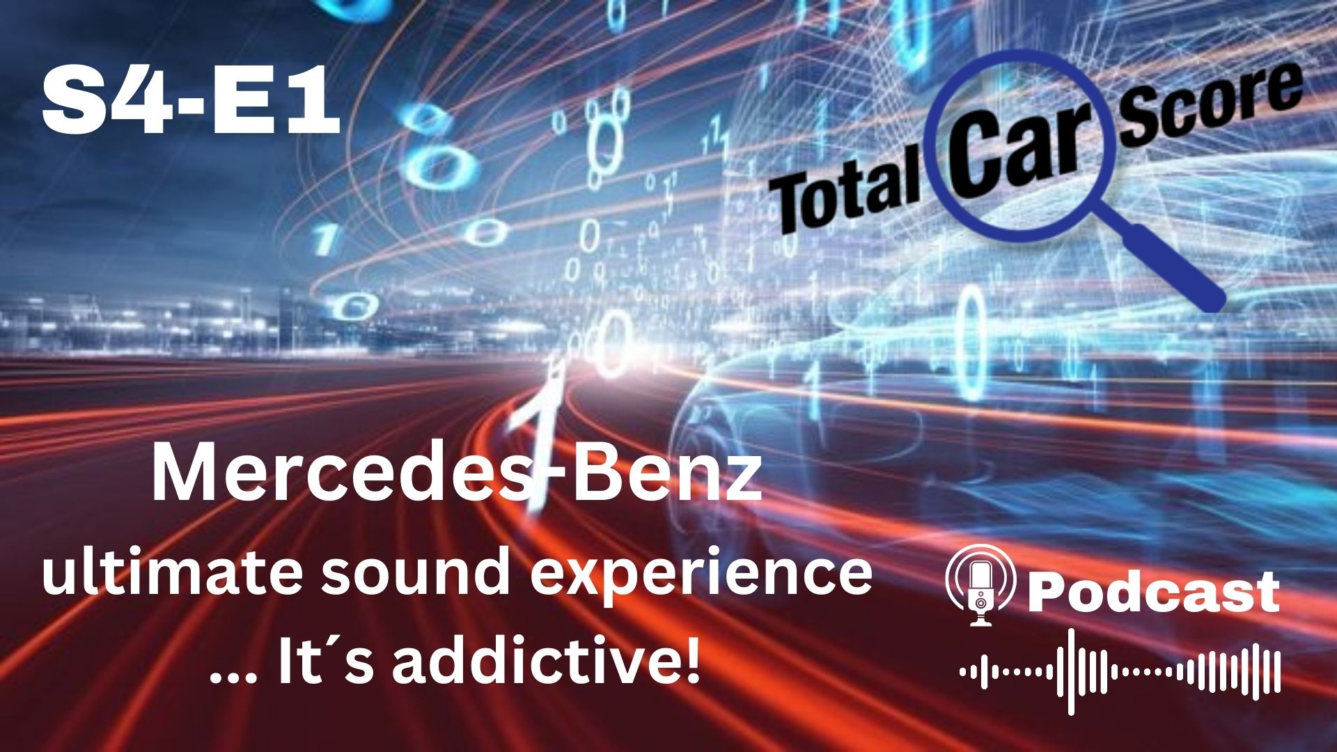 TCS S4-E1 - Mercedes-Benz debuts the ultimate sound experience ... It´s adictive!
