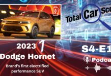 2023 Dodge Hornet, brand’s 1st. electrified performance SUV in Acapulco Gold