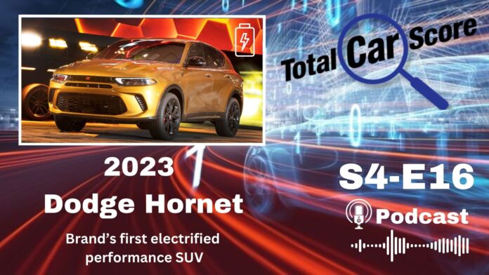 2023 Dodge Hornet, brand’s 1st. electrified performance SUV in Acapulco Gold