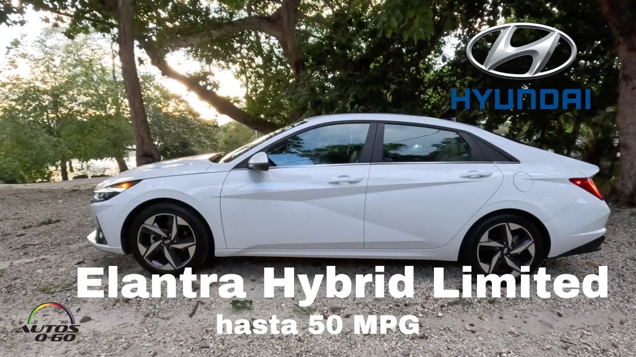 Hyundai Elantra Hybrid Limited 2023, hasta 50 MPG