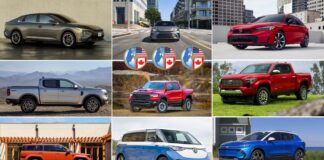 Finalistas para los Premios NACTOY 2025 al auto, camioneta y SUV del año