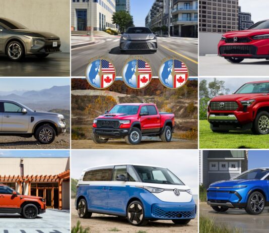 Finalistas para los Premios NACTOY 2025 al auto, camioneta y SUV del año