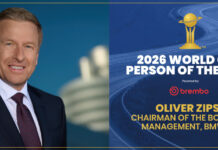 BMW’s OLIVER ZIPSE IS 2026 WORLD CAR PERSON OF THE YEAR