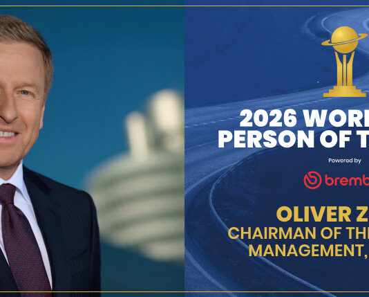 BMW’s Oliver Zipse is the 2026 World Person of the Year BMW’s OLIVER ZIPSE IS 2026 WORLD CAR PERSON OF THE YEAR