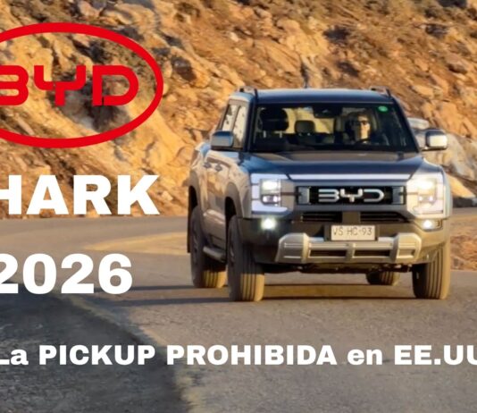 BYD Shark 2026: la pickup híbrida enchufable prohibida en Estados Unidos